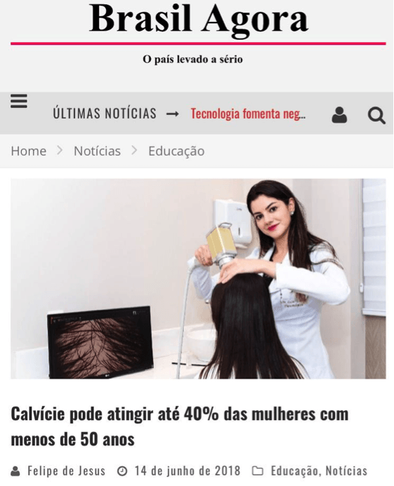 Site Brasil Agora / 2018